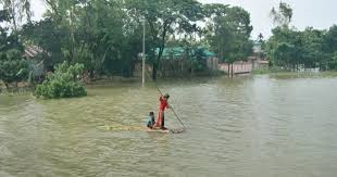 Teesta River flowing above danger level 2025 Teesta River flowing above danger level 2025